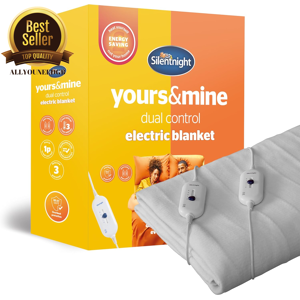 Silentnight Comfort Control Electric Blanket 3 Heat Setting Washable Choose Size Silentnight Comfort Control Electric Blanket 3 Heat Setting Washable Choose Size