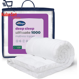 Does Not Apply Silentnight Ultimate Deep Sleep Mattress Topper Double Bed Luxury 4\" Thick Soft Does Not Apply Silentnight Ultimate Deep Sleep Mattress Topper Double Bed Luxury 4\" Thick Soft