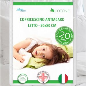 Allergosystem Anti-Dust Mite Pillow Case Cotton Bed Pillow 50 X 80 Cm – Medical Device Anti Allergosystem Anti-Dust Mite Pillow Case Cotton Bed Pillow 50 X 80 Cm – Medical Device Anti
