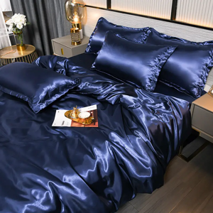 Does Not Apply Pure Satin Silky Bedding Set Luxury Queen King Size Bed Set Quilt Duvet Cover Li Does Not Apply Pure Satin Silky Bedding Set Luxury Queen King Size Bed Set Quilt Duvet Cover Li