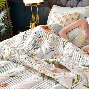 Air Conditioner Quilt Washable Cotton Lightweight Quilt Summer Comforter For Chi Air Conditioner Quilt Washable Cotton Lightweight Quilt Summer Comforter For Chi