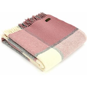Tweedmill Textiles Ltd Tweedmill Uk Wool Sofa Bed Throw Blanket Block Check Charcoal Grey Dusky Pink Tweedmill Textiles Ltd Tweedmill Uk Wool Sofa Bed Throw Blanket Block Check Charcoal Grey Dusky Pink