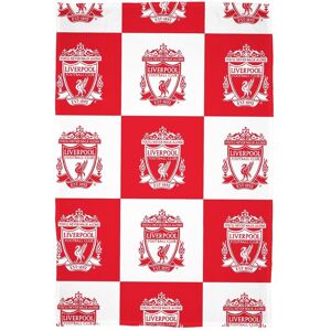 Liverpool Fc Fleece Checkerboard Blanket150cm X 100cm Red/white Tc607 Liverpool Fc Fleece Checkerboard Blanket150cm X 100cm Red/white Tc607