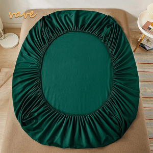 100% Cotton Fitted Sheet Elastic Non Slip Mattress Cover Single Double Bed 100% Cotton Fitted Sheet Elastic Non Slip Mattress Cover Single Double Bed
