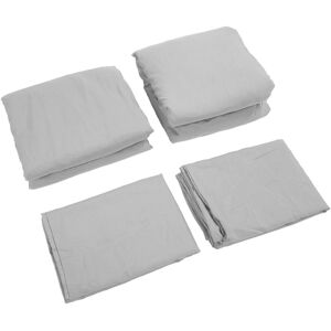 Grey Us King Size Bedding Sets Simple Soft Chemical Fiber Fine Craftsmanshi Sg Grey Us King Size Bedding Sets Simple Soft Chemical Fiber Fine Craftsmanshi Sg