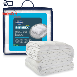 Does Not Apply Silentnight Airmax 1000 Double Mattress Topper Extra Thick Deep Fitted Thick Does Not Apply Silentnight Airmax 1000 Double Mattress Topper Extra Thick Deep Fitted Thick