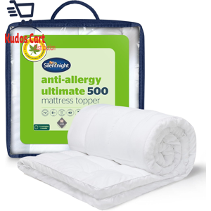 Does Not Apply Silentnight Anti-Allergy Mattress Topper Thick Deep Hypoallergenic Washable Does Not Apply Silentnight Anti-Allergy Mattress Topper Thick Deep Hypoallergenic Washable