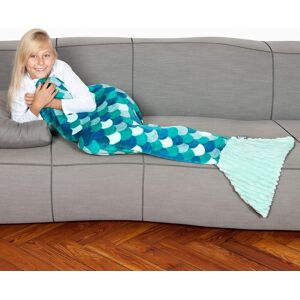 Kanguru Sirena Tail Blanket, Mermaid Sleeping Bag For Kids, Fluffy Fleece Throw Kanguru Sirena Tail Blanket, Mermaid Sleeping Bag For Kids, Fluffy Fleece Throw