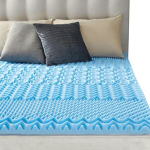 Dreamland Silentnight Memory Foam Mattress Topper 5cm Contour S King 180cmx200cm Dreamland Silentnight Memory Foam Mattress Topper 5cm Contour S King 180cmx200cm