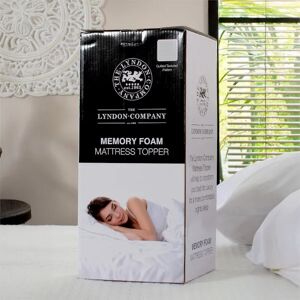 The Lyndon Company 5cm Memory Foam Mattress Topper The Lyndon Company 5cm Memory Foam Mattress Topper