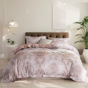 Simple&opulence Duvet Cover Set,Reversible Floral Microfiber Bedding Bed Linen S Simple&opulence Duvet Cover Set,Reversible Floral Microfiber Bedding Bed Linen S