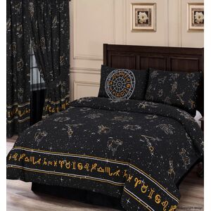 Myhome Super King Bed Celestial Horoscope Duvet Cover Set Black Gold Star Signs Bedding Myhome Super King Bed Celestial Horoscope Duvet Cover Set Black Gold Star Signs Bedding