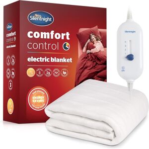Silentnight Comfort Control Electric Blanket White - Double Silentnight Comfort Control Electric Blanket White - Double