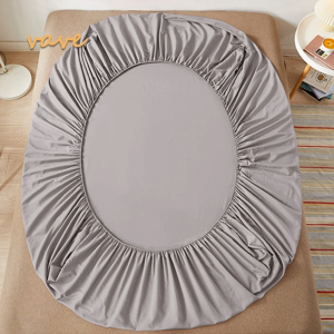 100% Cotton Fitted Sheet Elastic Non Slip Mattress Cover Single Double Bed 100% Cotton Fitted Sheet Elastic Non Slip Mattress Cover Single Double Bed
