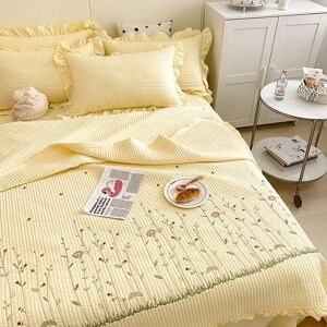 .›cotton Quilt Pure Color Home Fashion Elegant Tencel Embroidery Pattern Cotton .›cotton Quilt Pure Color Home Fashion Elegant Tencel Embroidery Pattern Cotton