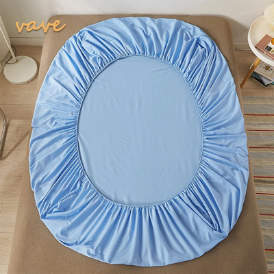 100% Cotton Fitted Sheet Elastic Non Slip Mattress Cover Single Double Bed 100% Cotton Fitted Sheet Elastic Non Slip Mattress Cover Single Double Bed