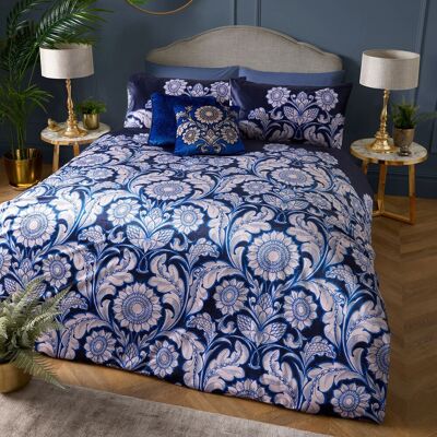 Laurence Llewelyn-Bowen Romilly Floral Velvet Bedding Set - Bedding Set Laurence Llewelyn-Bowen Romilly Floral Velvet Bedding Set - Bedding Set