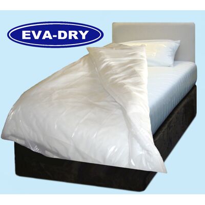 Eva Dry Waterproof King Size Quilt Duvet Cover Incontinence 90 X 86\" Bed Wetting Eva Dry Waterproof King Size Quilt Duvet Cover Incontinence 90 X 86\" Bed Wetting