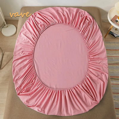 100% Cotton Fitted Sheet Elastic Non Slip Mattress Cover Single Double Bed 100% Cotton Fitted Sheet Elastic Non Slip Mattress Cover Single Double Bed