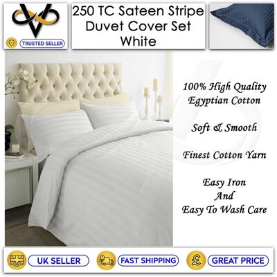 Xquisite Home Furnishings 250 Thread Count Duvet Cover Sets And Pillowcases Housewife/oxford High Quality Xquisite Home Furnishings 250 Thread Count Duvet Cover Sets And Pillowcases Housewife/oxford High Quality