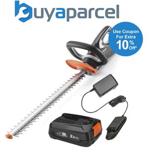 Flymo 18v Ultracut 500 Cordless Hedge Trimmer Cutter 50cm Bosch 1x 2.0ah Battery Flymo 18v Ultracut 500 Cordless Hedge Trimmer Cutter 50cm Bosch 1x 2.0ah Battery
