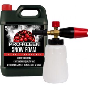 Pro-Kleen Prokleen Pressure Washer Foam Gun Lance Karcher Compatible 5l Snow Foam Cherry Pro-Kleen Prokleen Pressure Washer Foam Gun Lance Karcher Compatible 5l Snow Foam Cherry