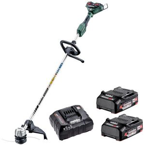 Metabo Fsd36-18ltxbl40 36v Brushless 40cm Grass Trimmer 2 X 2ah Battery Charger Metabo Fsd36-18ltxbl40 36v Brushless 40cm Grass Trimmer 2 X 2ah Battery Charger