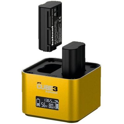 Hahnel Pro Cube Iii 3 Twin Charger For Nikon Enel-14 El15 El25 Batteries Uk Bnib Hahnel Pro Cube Iii 3 Twin Charger For Nikon Enel-14 El15 El25 Batteries Uk Bnib