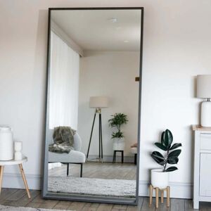 Jōbū Home Hanaka- Full Length Black Oak Rectangle Mirror - 200cm X 100cm Jōbū Home Hanaka- Full Length Black Oak Rectangle Mirror - 200cm X 100cm
