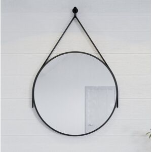 Croydex Round Mirror Black Hanging Home Decor With Hang N Lock, Vanity 60 X 60cm Croydex Round Mirror Black Hanging Home Decor With Hang N Lock, Vanity 60 X 60cm
