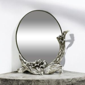 Ideal 25×30 Cm Handcrafted Round Wall Mirror – Modern Aesthetic & Elegant Finish Ideal 25×30 Cm Handcrafted Round Wall Mirror – Modern Aesthetic & Elegant Finish