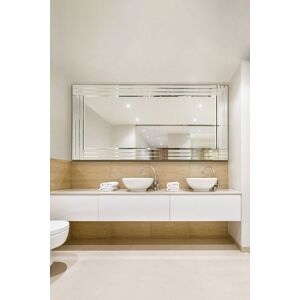 Mirroroutlet Extra Large Mirror Wall Full Length Silver All Glass Bathroom 5ft8x2ft9 174x85cm Mirroroutlet Extra Large Mirror Wall Full Length Silver All Glass Bathroom 5ft8x2ft9 174x85cm