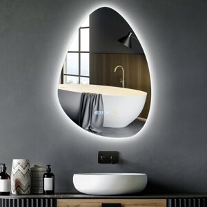 Kartols Led Bathroom Mirror Illuminated Demister 3color Touch Switch Wall Mounted Silver Kartols Led Bathroom Mirror Illuminated Demister 3color Touch Switch Wall Mounted Silver
