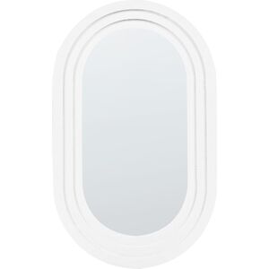 Beliani Wall Mirror Modern Oval 43x69cm Decor Beliani Wall Mirror Modern Oval 43x69cm Decor