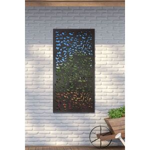 Amarelle Extra Large Metal Leaf Design Decorative Garden Mirror 180 X 90cm Amarelle Extra Large Metal Leaf Design Decorative Garden Mirror 180 X 90cm