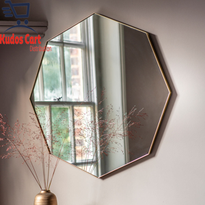 Does Not Apply Gallery Mayfair Champagne Octagon Mirror 80cm Wall Mount Hanging Modern Stylish Does Not Apply Gallery Mayfair Champagne Octagon Mirror 80cm Wall Mount Hanging Modern Stylish