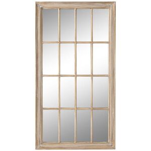 Wall Mirror Home Esprit Natural Window Stripped 68 X 4 X 128 Cm Wall Mirror Home Esprit Natural Window Stripped 68 X 4 X 128 Cm