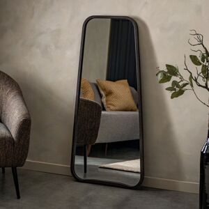 Elegant Black Leaner Mirror By Gallery Kurva - 56.5 X 123 Cm Elegant Black Leaner Mirror By Gallery Kurva - 56.5 X 123 Cm