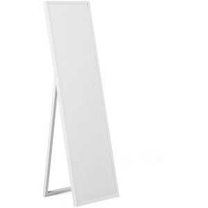 Beliani White Rectangular Floor Mirror - 40x140 cm - Standing Mirror Beliani White Rectangular Floor Mirror - 40x140 cm - Standing Mirror