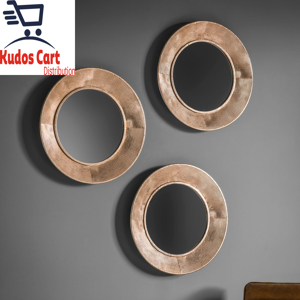 Does Not Apply Boheme Glass Mirror Trio 3 Set Chic Home Décor Round Wall Art Metal Frame Hangin Does Not Apply Boheme Glass Mirror Trio 3 Set Chic Home Décor Round Wall Art Metal Frame Hangin