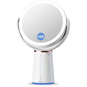auxmir Auxmir 1x/10x Makeup Mirror With Light, 8.3in Double-Sided 360°magnifying Mirr auxmir Auxmir 1x/10x Makeup Mirror With Light, 8.3in Double-Sided 360°magnifying Mirr