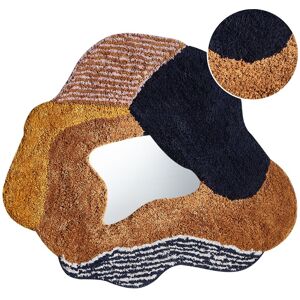 Beliani Abasza Wall Mirror - Irregular Cotton Style Beliani Abasza Wall Mirror - Irregular Cotton Style