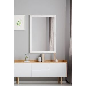 Large White Wall Mirror Vintage Antique Design 2ft10 X 2ft 86cm X 61cm Large White Wall Mirror Vintage Antique Design 2ft10 X 2ft 86cm X 61cm