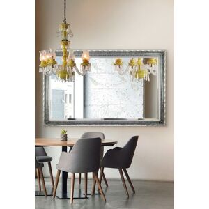 Extra Large Silver Antique Wall Mirror Full Length 5ft7 X 3ft7 172cm X 111cm Extra Large Silver Antique Wall Mirror Full Length 5ft7 X 3ft7 172cm X 111cm