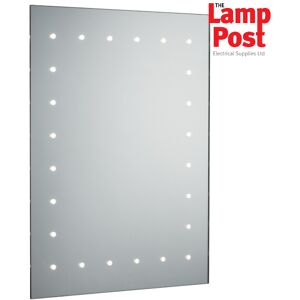 Knightsbridge Ml Ip44 600x450mm Led Bathroom Mirror & Demister, Shaver Socket & Motion Sensor Knightsbridge Ml Ip44 600x450mm Led Bathroom Mirror & Demister, Shaver Socket & Motion Sensor