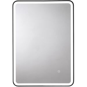 Croydex Bathroom Mirror With Led Lights Edge, Black Frame, 50 X 70cm - Henderson Croydex Bathroom Mirror With Led Lights Edge, Black Frame, 50 X 70cm - Henderson