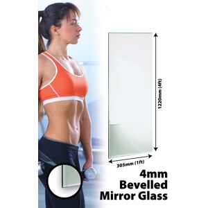 Brand Model Bevelled Safety Wall Mirror - Wall Mirror Brand Model Bevelled Safety Wall Mirror - Wall Mirror