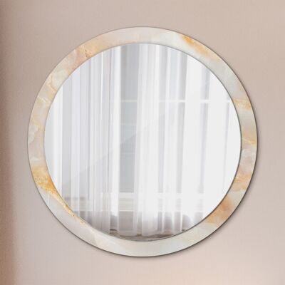 Wondeca Onyx 100cm Round Mirror - Modern Decor Wondeca Onyx 100cm Round Mirror - Modern Decor