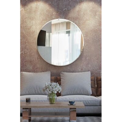 MirrorOutlet - Venetian Bevelled Circular Mirror - wall mirror MirrorOutlet - Venetian Bevelled Circular Mirror - wall mirror