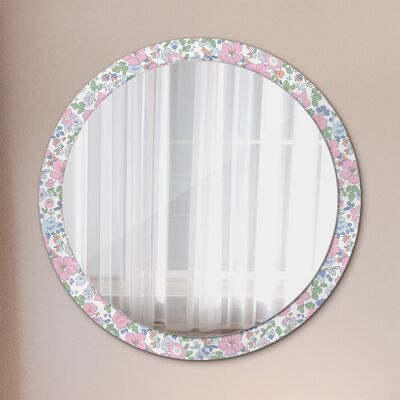 Wondeca Floral Round Mirror - 100cm Decor Wondeca Floral Round Mirror - 100cm Decor